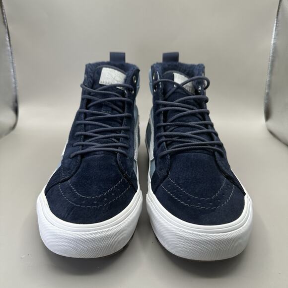 Vans Sk8-Hi MTE-1 Shoes Mens 8 US/Womens 9.5 Blues Blue Fog USPS Insulated - Picture 3 of 12